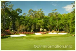 Augusta Golf 13th hole